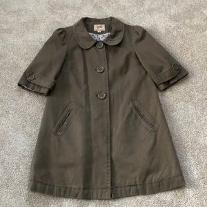 Brown A-Line Jacket/Coat